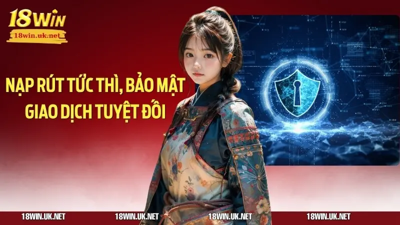 Nạp rút tức thì, bảo mật giao dịch tuyệt đối