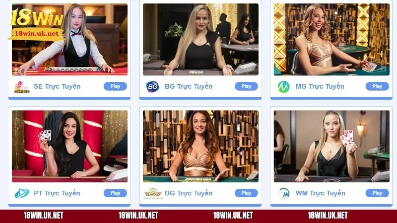 Sảnh nổ hũ 18WIN hợp tác với nhiều nhà phát hành game uy tín